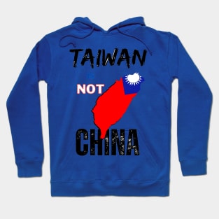 Taiwan is not China - Prevent the war Hoodie